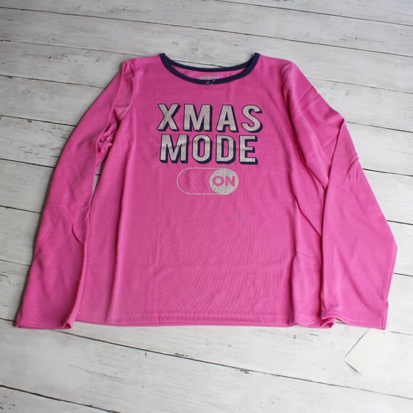 Oshkosh Girl's Christmas Pajama Set Size 6 Snowman - Picture 4 of 6